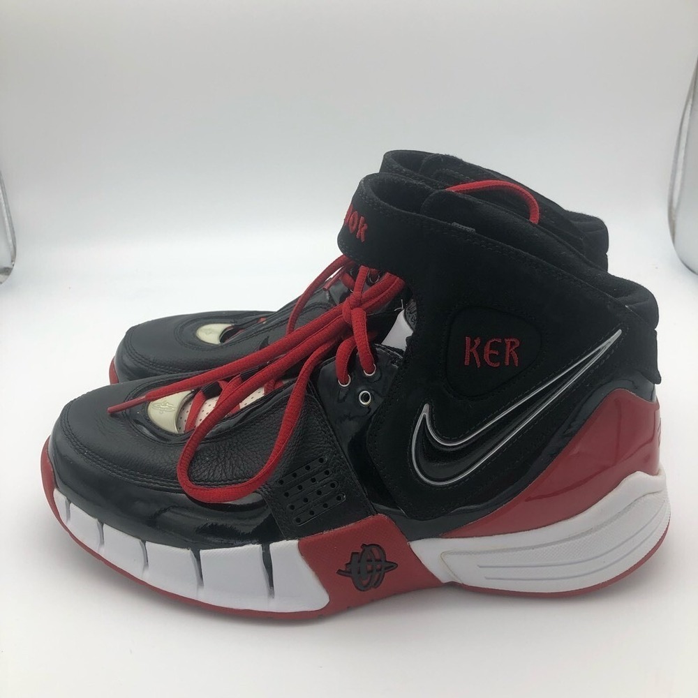 Nike Mens Athletic Shoes Multicolor Black Lace Up Hook & Loop Sneakers 8.5M